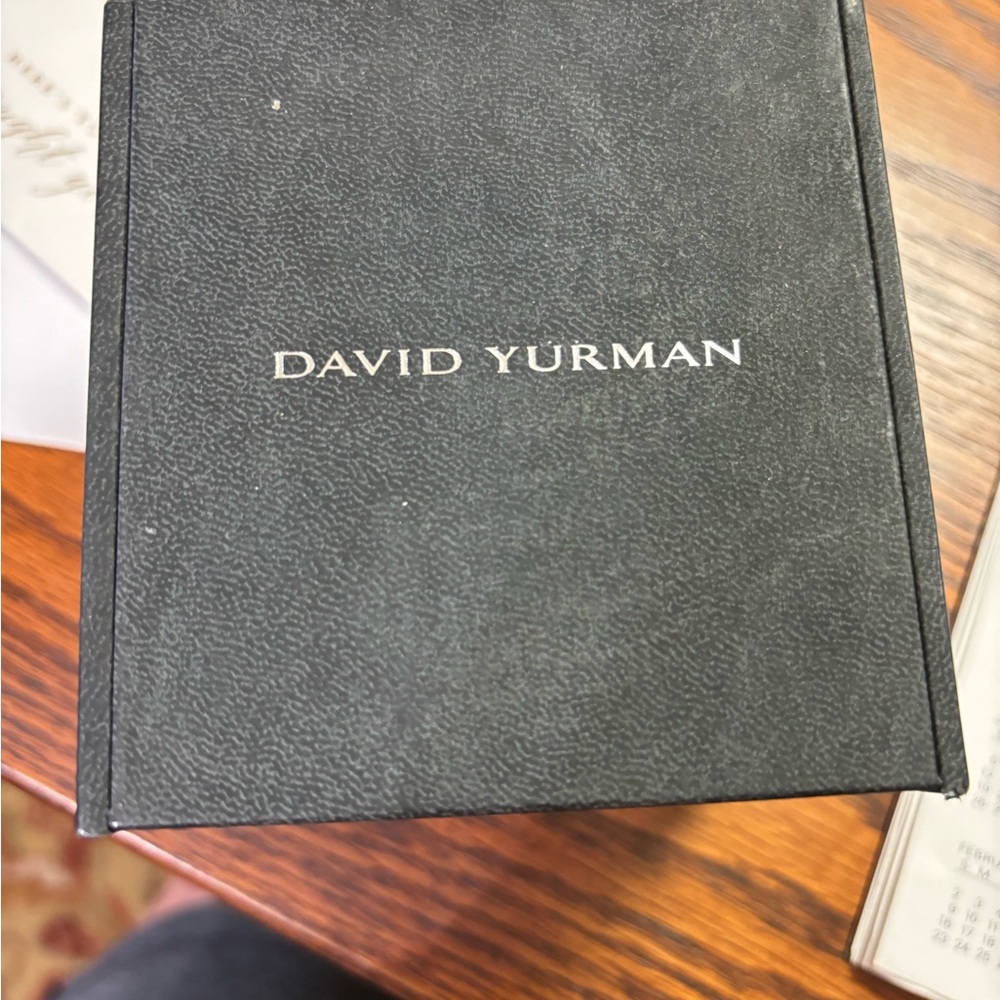 David Yurman, small cm, small bracelet, silver & gold. - Picture 7 of 8